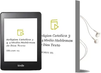 Descargar AudioLibro Religión Católica. 3 y 4° Medio. Hablemos de Dios. Texto  de Ediciones Sm año 2002