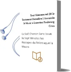 Descargar AudioLibro Tout Simenon (Vol. 20): Le Testament Donadieu; l Assassin; le bla nc a Lunettes; Faubourg; Ceux de la Soif; Chemin Sans Issue; le Sept Minutes; les Rescapes du Telemaque; la Mauvaise Etoile de Georges Simenon año 2003