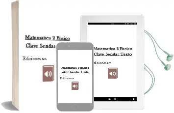 Descargar AudioLibro Matemática. 2 Básico. Clave Sendas. Texto  de Ediciones Sm año 2004