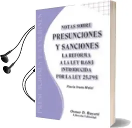 Descargar AudioLibro Notas Sobre Presunciones y Sanciones de Ricardo Fenochietto año 2004