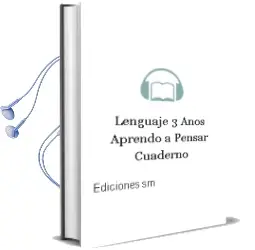 Descargar AudioLibro Lenguaje 3 Años, Aprendo a Pensar. Cuaderno  de Ediciones Sm año 2007