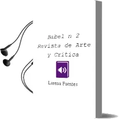 Descargar AudioLibro Babel nº2 Revista de Arte y Critica de Lorena Fuentes año 2008