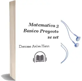 Descargar AudioLibro Matemática. 3° Básico. Proyecto sé [Set]  de Denisse Avilés Henn año 2010