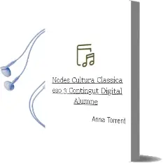 Descargar AudioLibro Nodes. Cultura Clàssica. eso 3. Contingut Digital Alumne de Anna Torrent año 2011