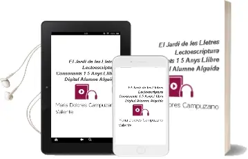 Descargar AudioLibro El Jardí de les Lletres. Lectoescriptura. Consonants 1. 5 Anys. Llibre Digital Alumne. Algaida de María Dolores Campuzano Valiente año 2012