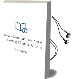 Descargar AudioLibro Nodes. Matemàtiques eso 4. Contingut Digital Alumne de J. Colera año 2012