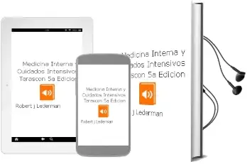 Descargar AudioLibro Medicina Interna y Cuidados Intensivos Tarascon 5a. Edición de Robert J. Lederman año 2013