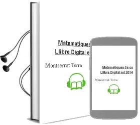 Descargar AudioLibro Matemàtiques 5è cs. Llibre Digital (Ed. 2014) de Montserrat Torra año 2014