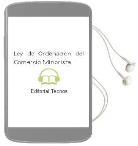 Descargar AudioLibro Ley de Ordenación del Comercio Minorista de Editorial Tecnos año 2014