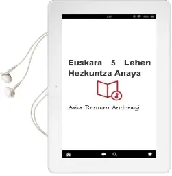 Descargar AudioLibro Euskara 5. Lehen Hezkuntza. Anaya de Asier Romero Andonegi año 2015