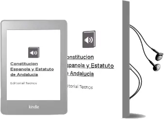 Descargar AudioLibro Constitución Española y Estatuto de Andalucía de Editorial Tecnos año 2015