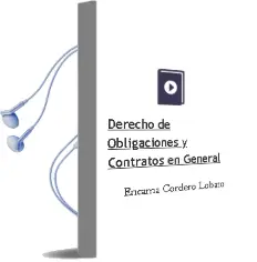 Descargar AudioLibro Derecho de Obligaciones y Contratos en General de Encarna Cordero Lobato año 2015