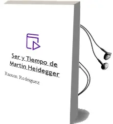 Descargar AudioLibro Ser y Tiempo de Martin Heidegger de Ramón Rodríguez año 2015