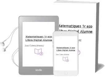 Descargar AudioLibro Matemàtiques 1r Eso. Llibre Digital Alumne de José Colera Jiménez año 2015