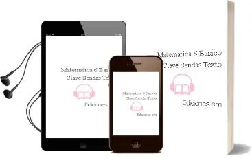 Descargar AudioLibro Matemática. 6° Básico. Clave Sendas. Texto  de Ediciones Sm año 2016