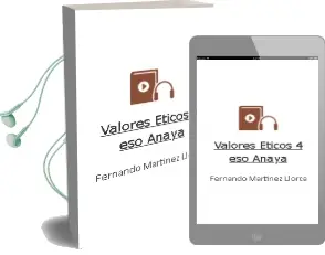 Descargar AudioLibro Valores Éticos 4. Eso. Anaya de Fernando Martínez Llorca año 2016