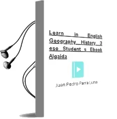 Descargar AudioLibro Learn in English. Geography & History 3º Eso. Student\'S Ebook. Algaida de Juan Pedro Parra Luna año 2016