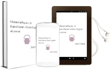 Descargar AudioLibro Matemàtiques 1r Batxillerat. Llibre Digital Alumne de José Colera año 2016