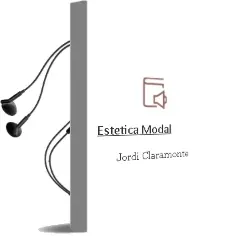 Descargar AudioLibro Estética Modal de Jordi Claramonte año 2016